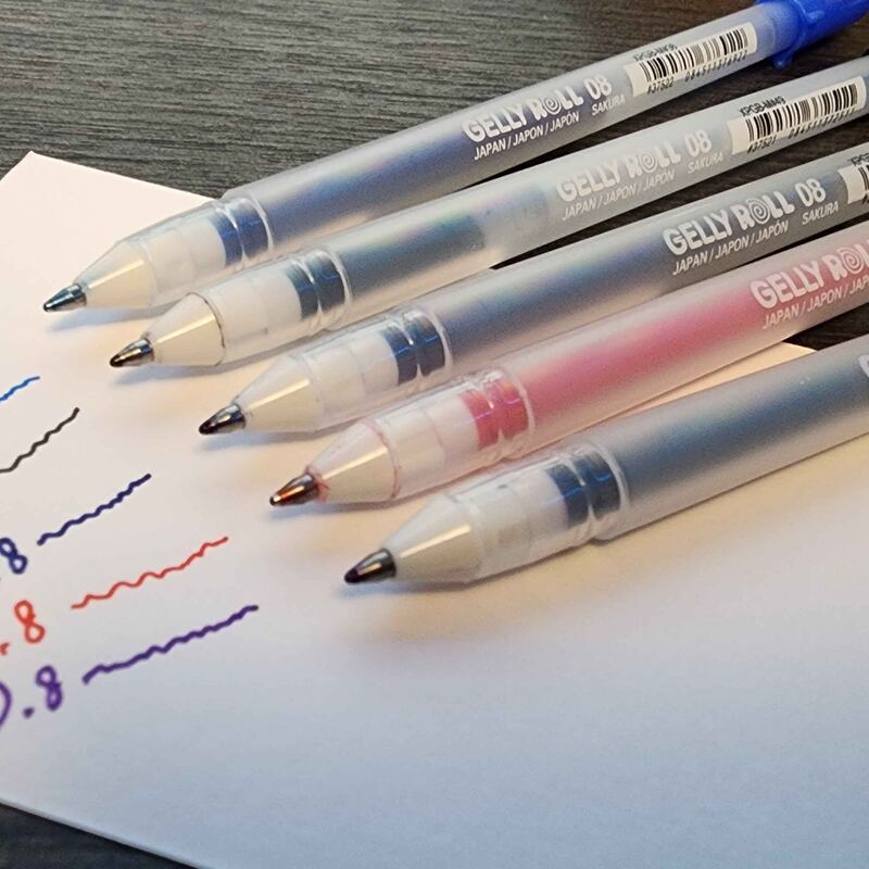 Sakura archival pigment ink pens