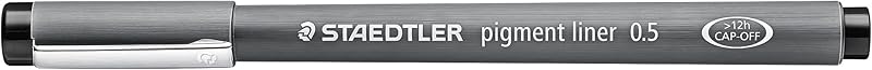 Staedtler 308 Pigment Liner fineliner pen black 0.5mm