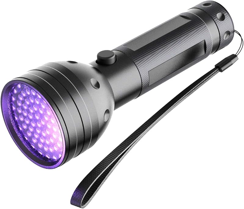NVTED 395nm UV ultraviolet 51-LED handheld blacklight flashlight