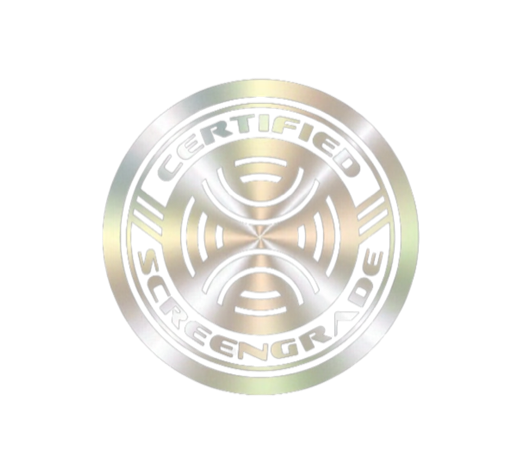 Screen Grade certified brass seal
