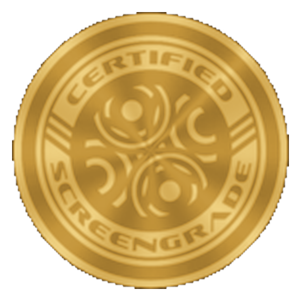 ScreenGrade certification seal